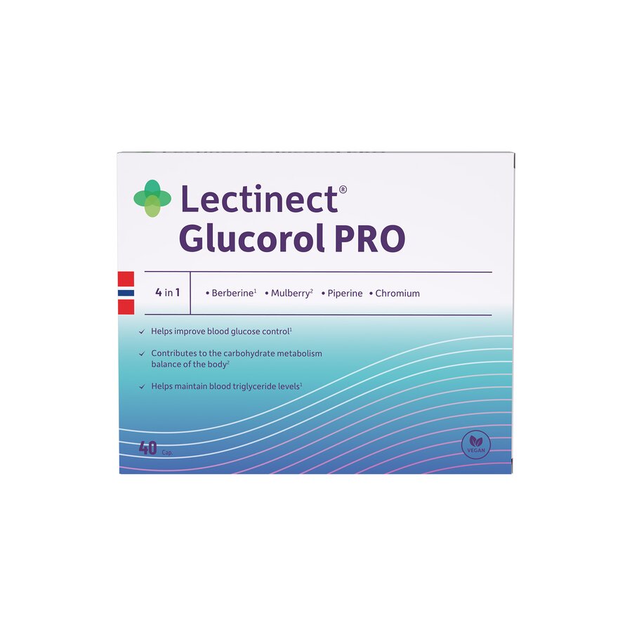 Lectinect Glucorol Pro 40 kap
