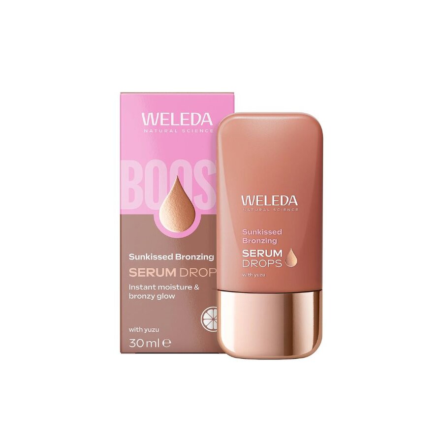 Weleda sunkissed bronzing serum drops 30 ml