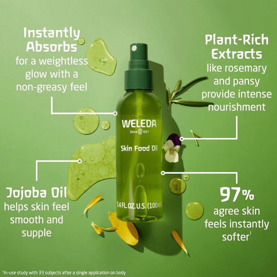 Weleda skin food ultra-light dry oil 100 ml