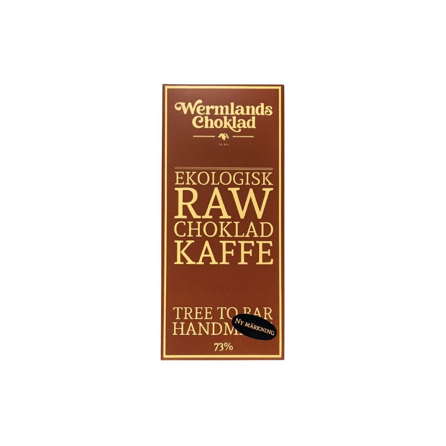 Wermlands Raw sjokolade kaffe 50 g
