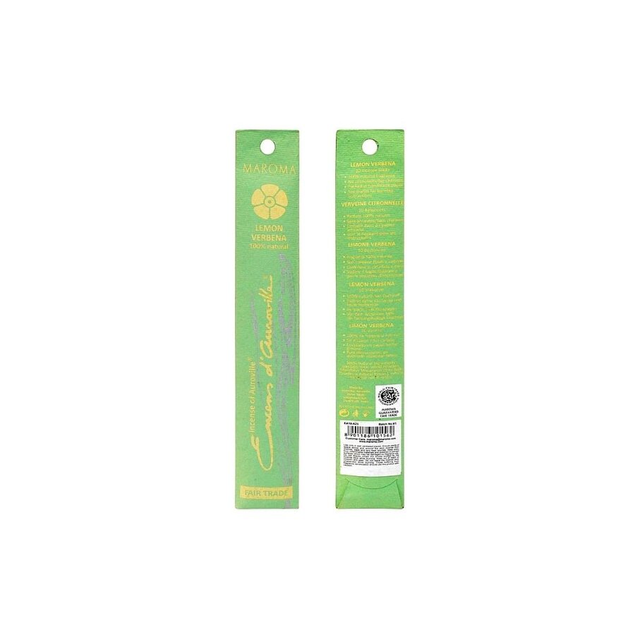 Maroma røkelse lemon verbena 10 pinner