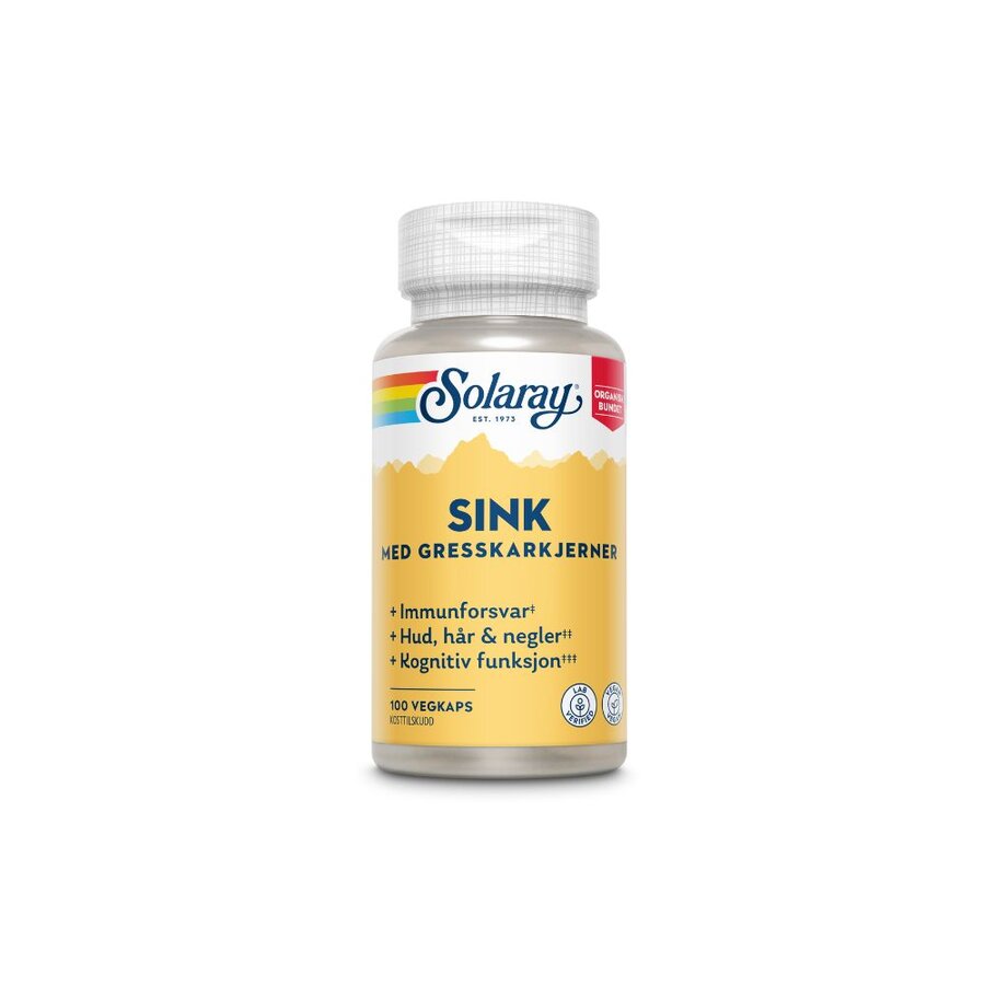 Solaray Sink 14 mg 100 kap