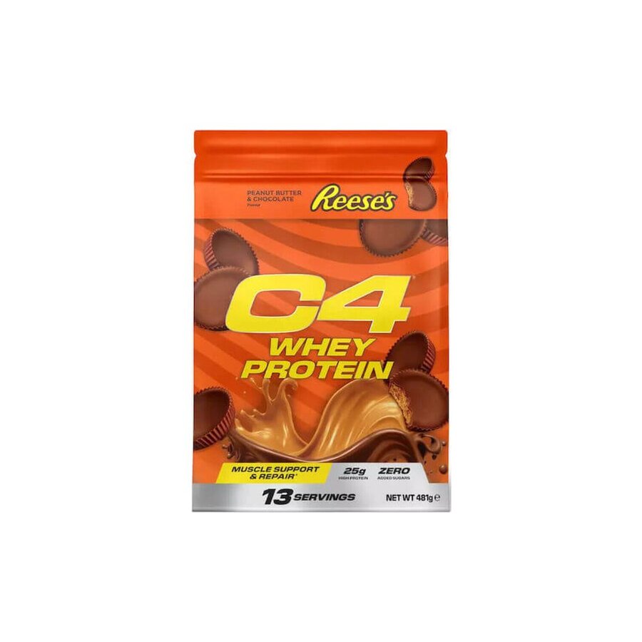 C4 whey protein reese's peanut butter & chocolate 449 g