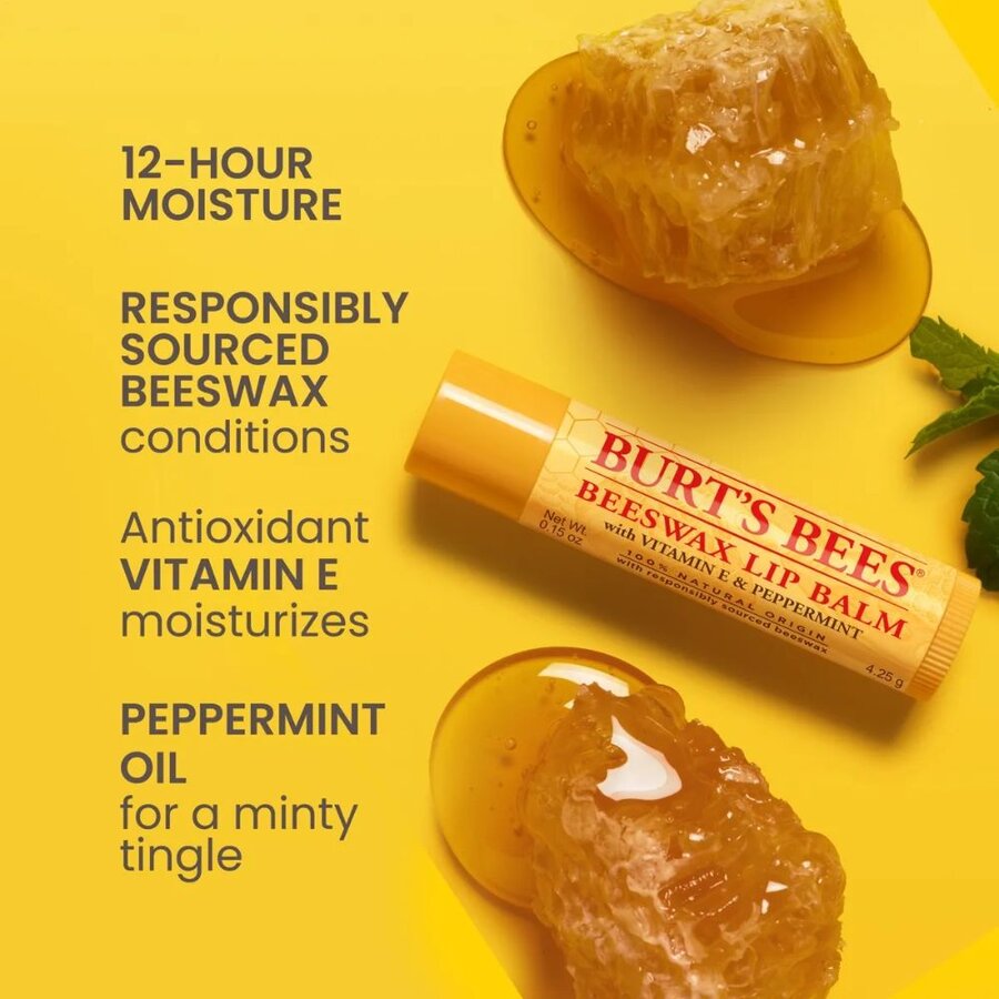 Burt`s Bees beeswax lip balm