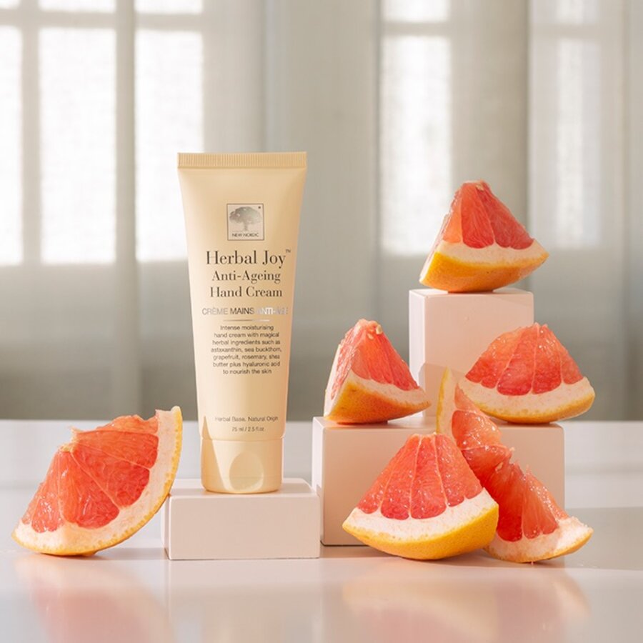 New Nordic Herbal Joy Anti-Aging Hand Cream 75ml