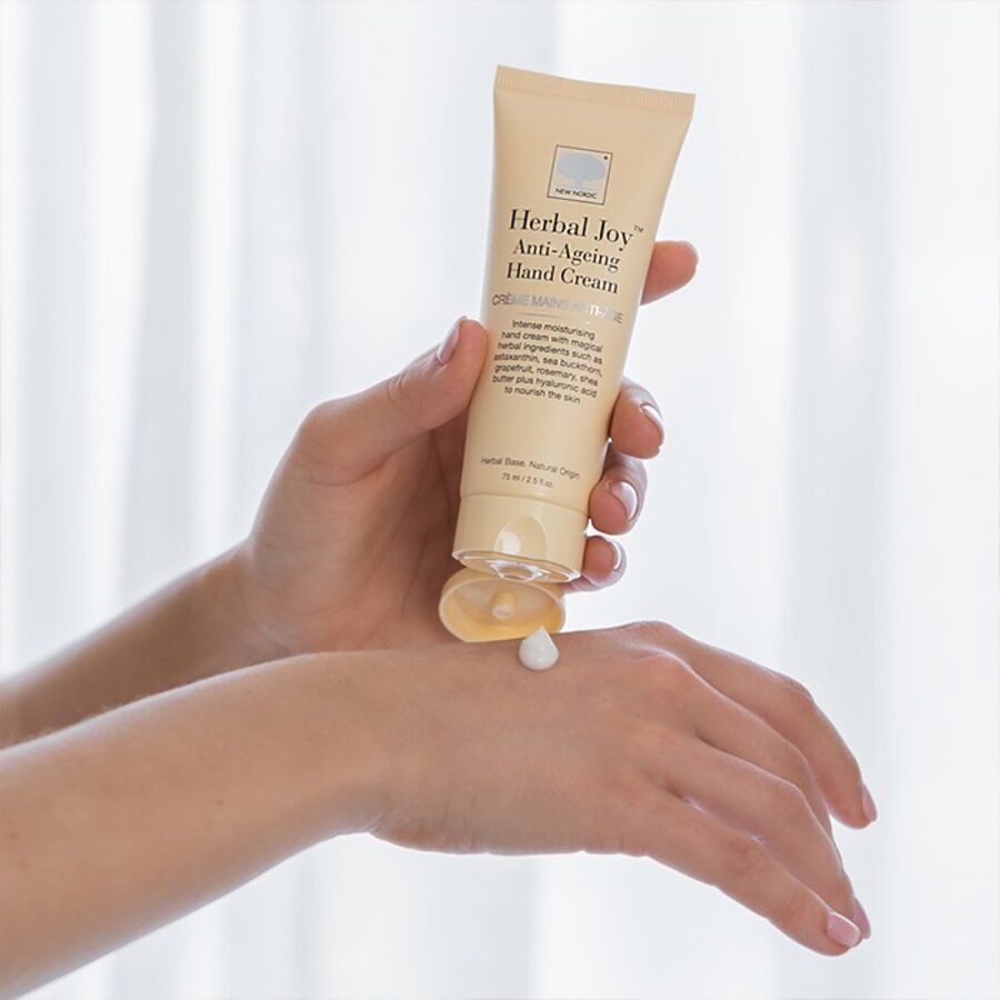 New Nordic Herbal Joy Anti-Aging Hand Cream 75ml