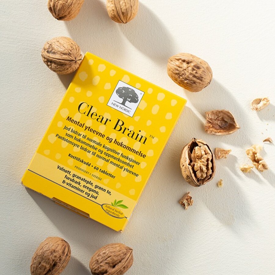 New Nordic Clear Brain 60 tab