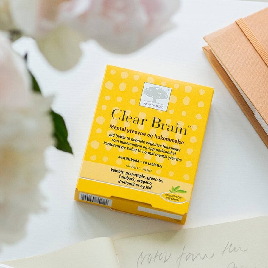 New Nordic Clear Brain 180 tab