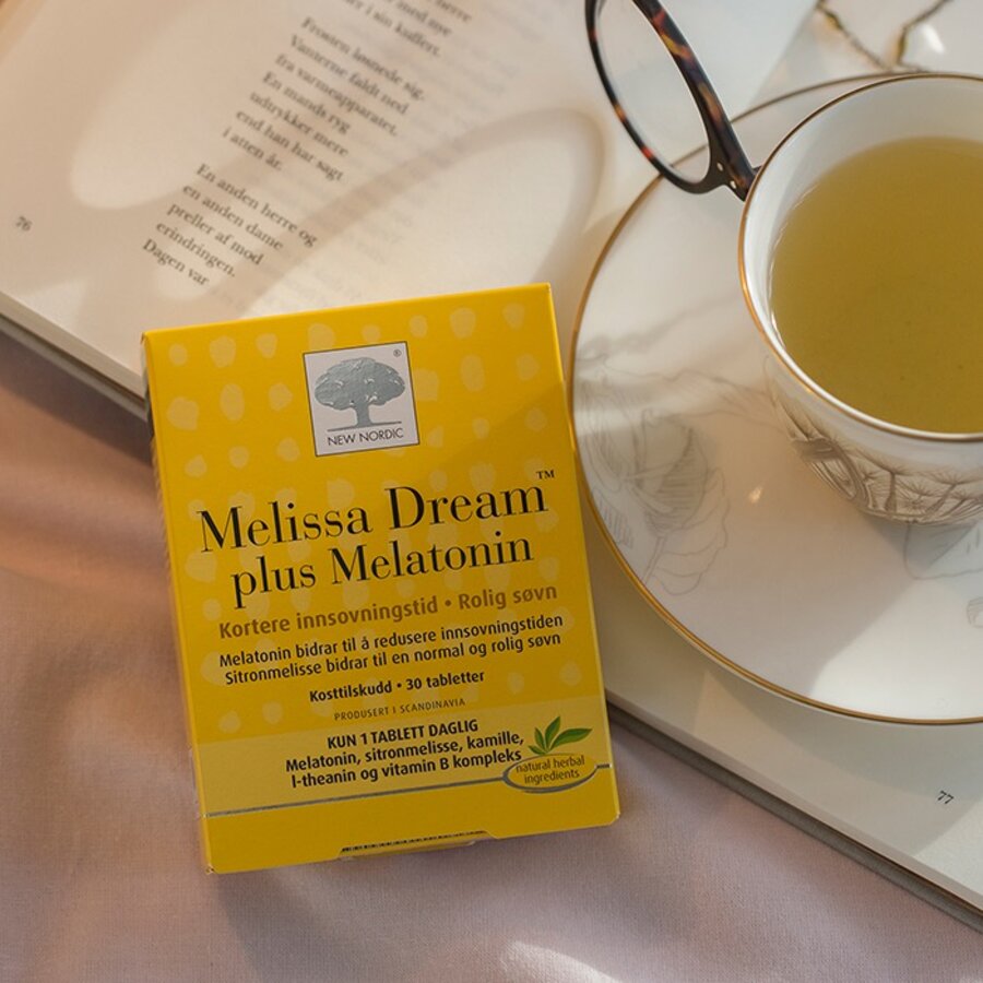 New Nordic Melissa Dream plus Melatonin 30 tab