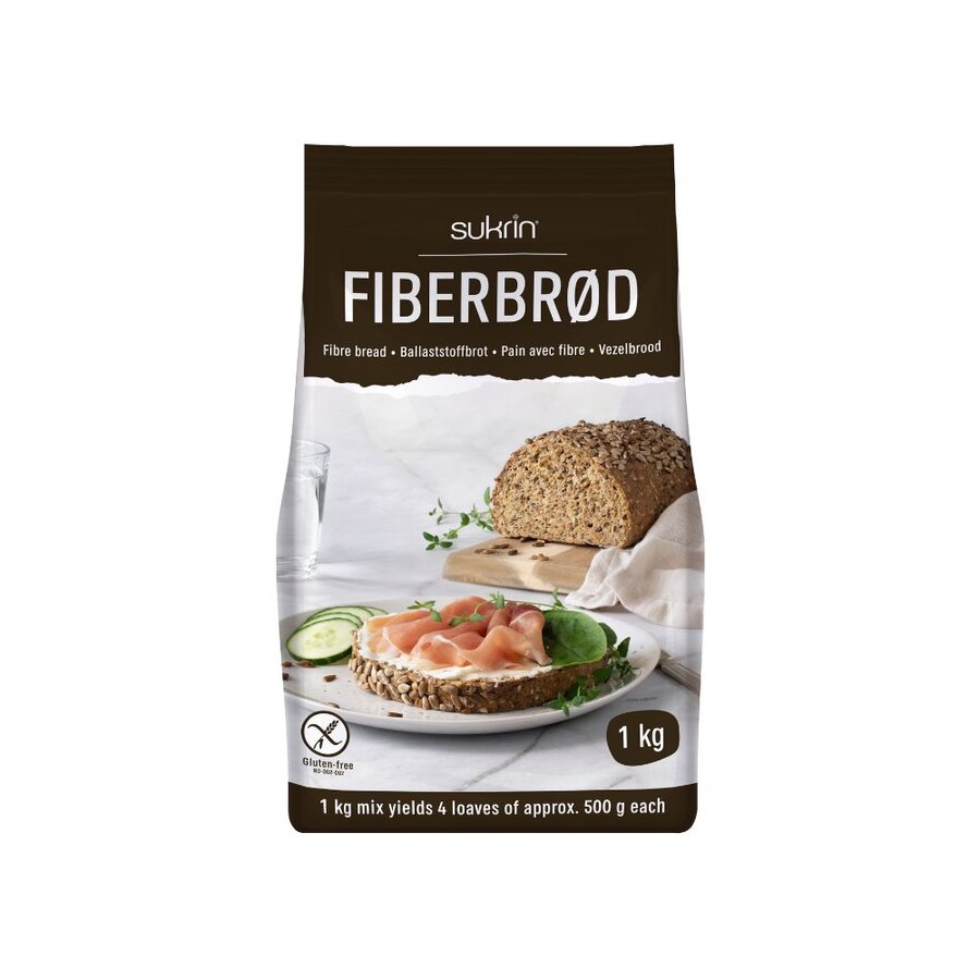 Sukrin Fiberbrød 1 kg