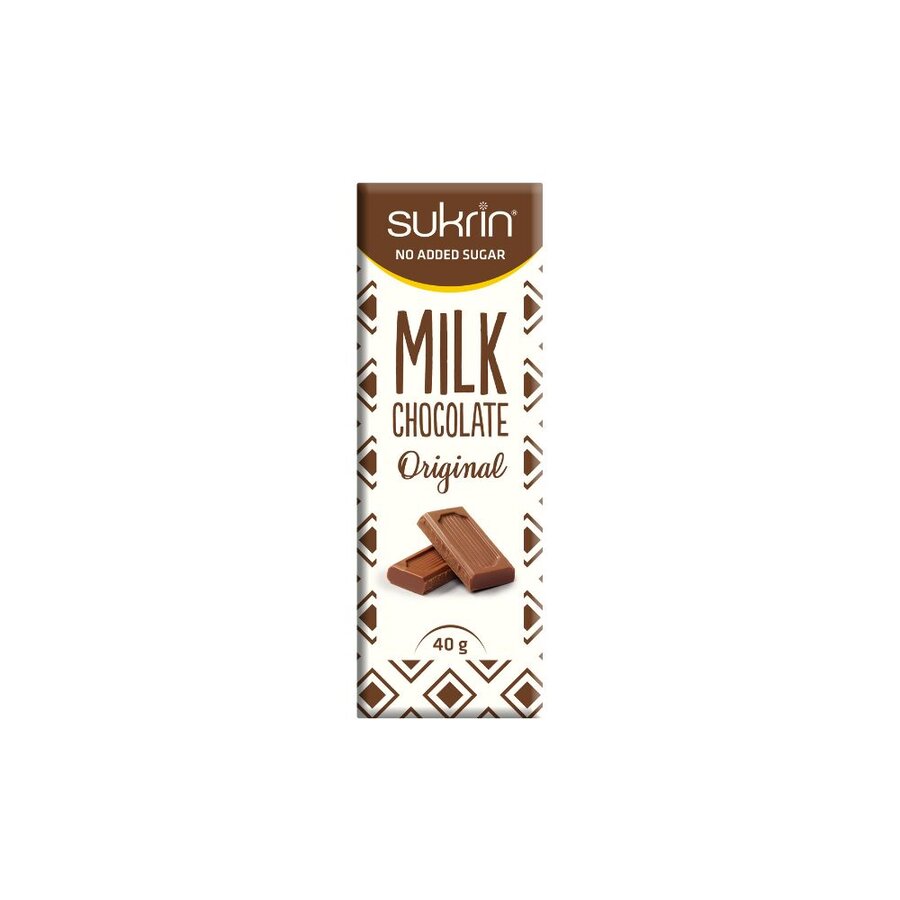Sukrin Melkesjokolade 40 g