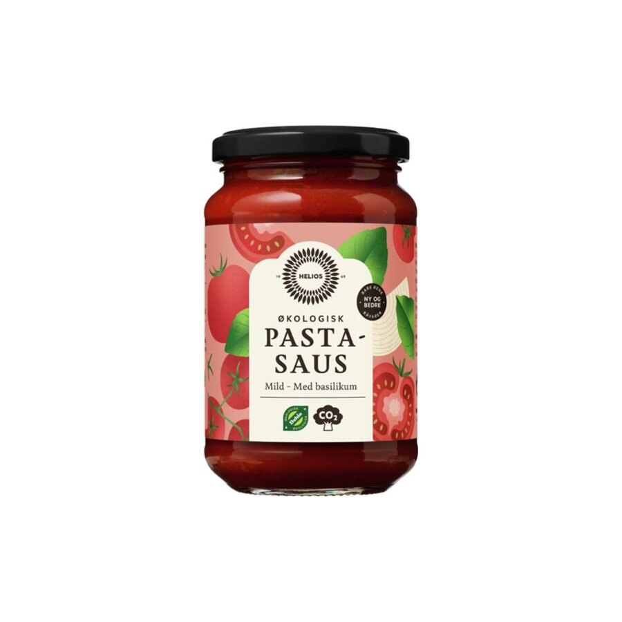 Helios pastasaus mild med basilikum 340 g