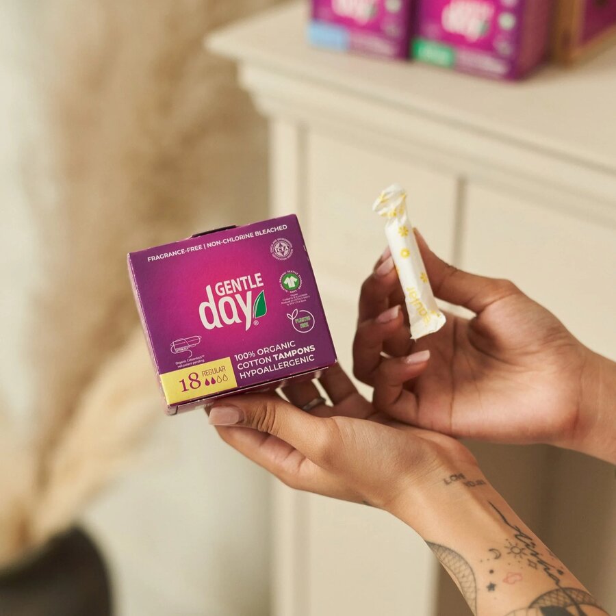 Gentle Day Tamponger Regular 18 stk.