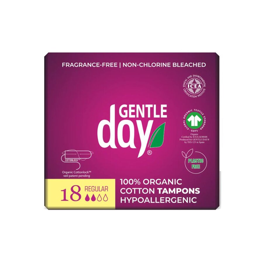 Gentle Day Tamponger Regular 18 stk.