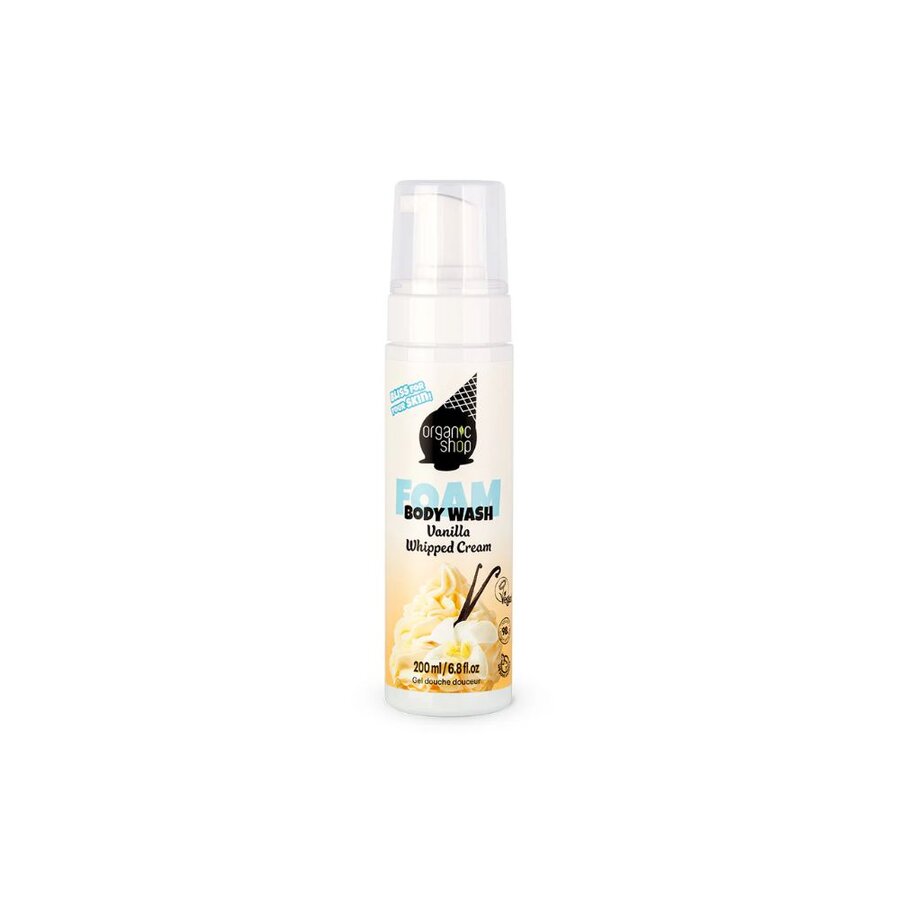 Organic Shop body wash vanilla whipped cream 200 ml