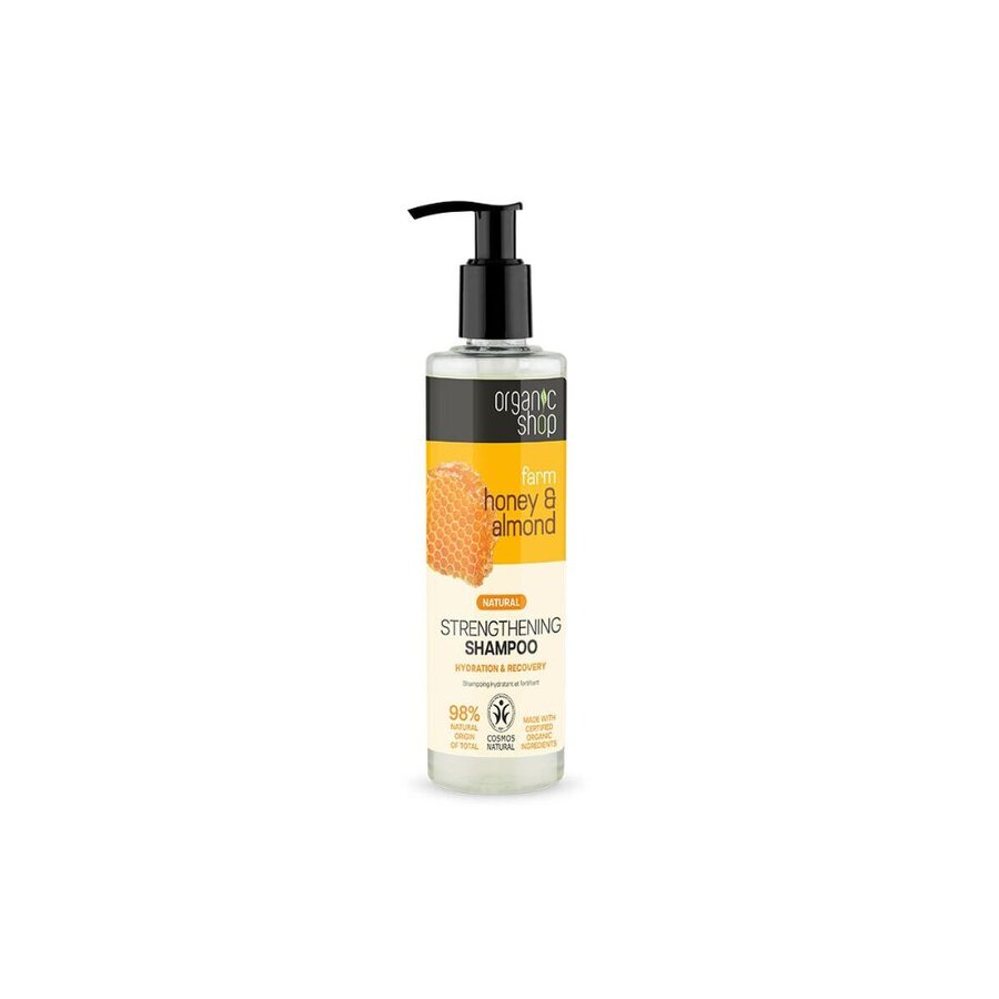 Organic Shop strengthening shampoo honey & almond 280 ml