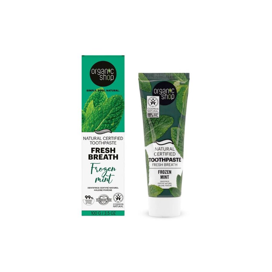 Organic Shop toothpaste frozen mint 100 g