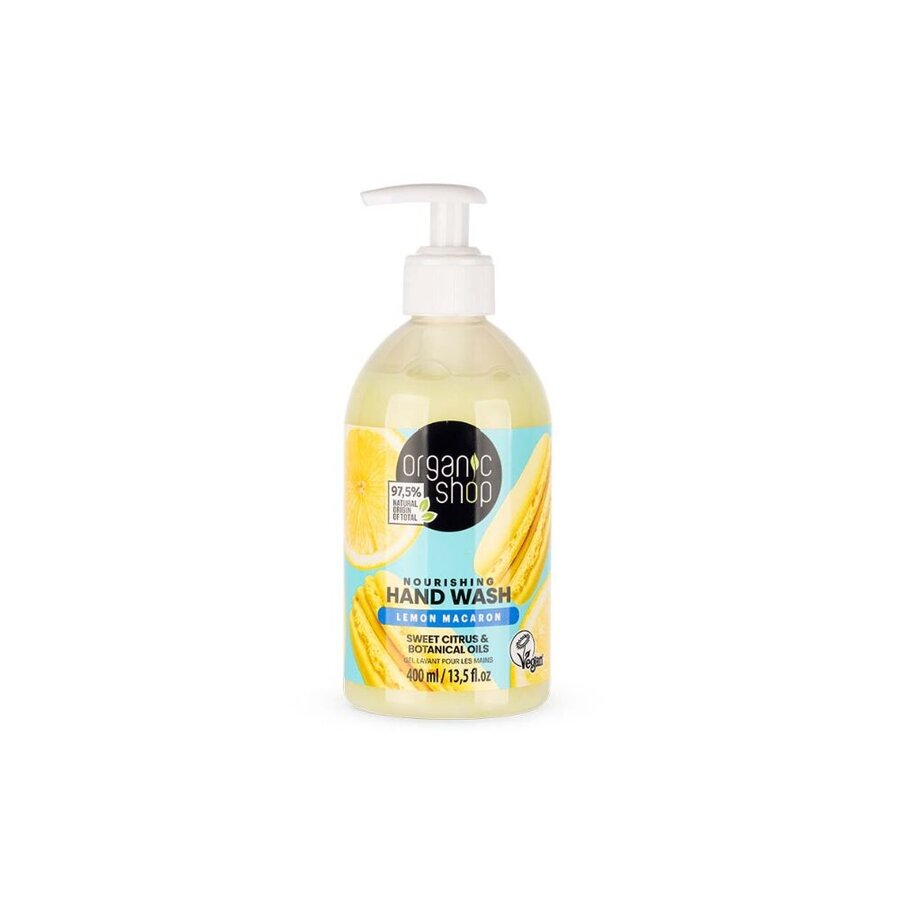 Organic Shop hand wash lemon macaron 400 ml