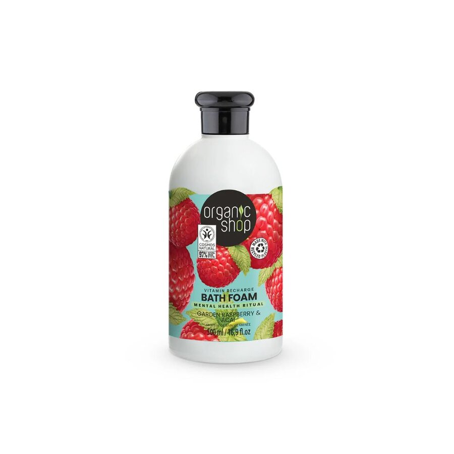 Organic Shop bath foam garden raspberry & acai 500 ml