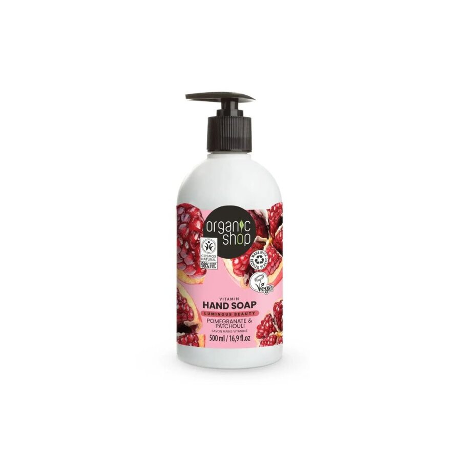 Organic Shop hand soap pomegranate & patchouli 500 ml