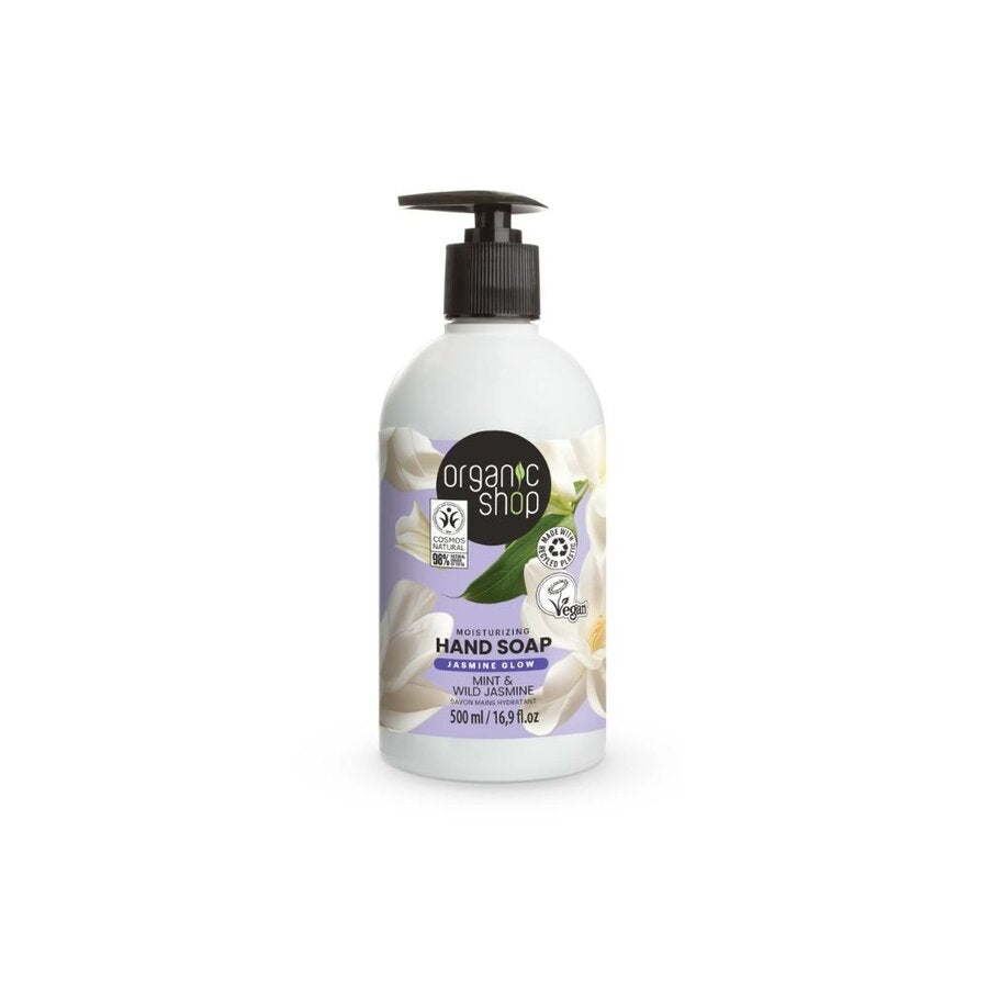 Organic Shop hand soap mint & wild jasmine 500 ml