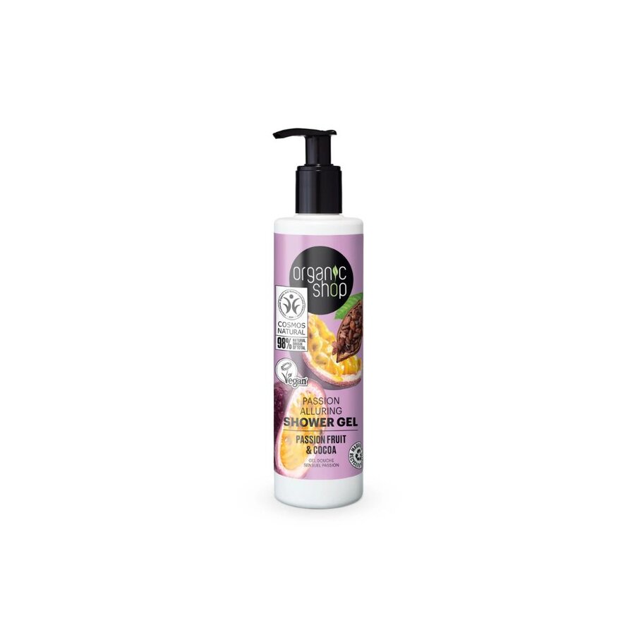 Organic Shop shower gel passion fruit & cacao 280 ml