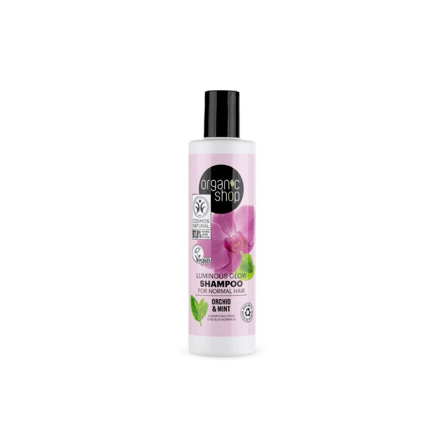 Organic Shop luminous glow shampoo orchid & mint 280 ml