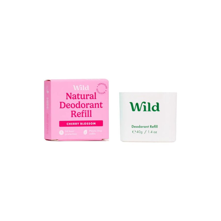 Wild deodorant cherry blossom refill sensitive 40 g