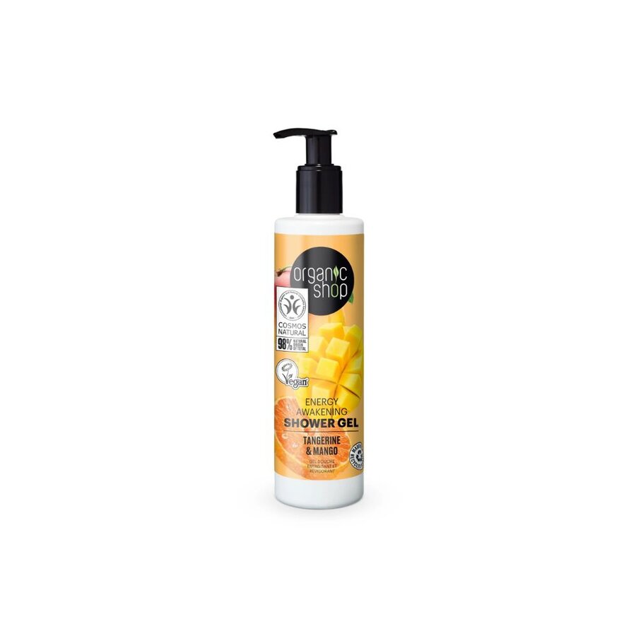 Organic Shop energy awakening shower gel tangerine & mango 280 ml