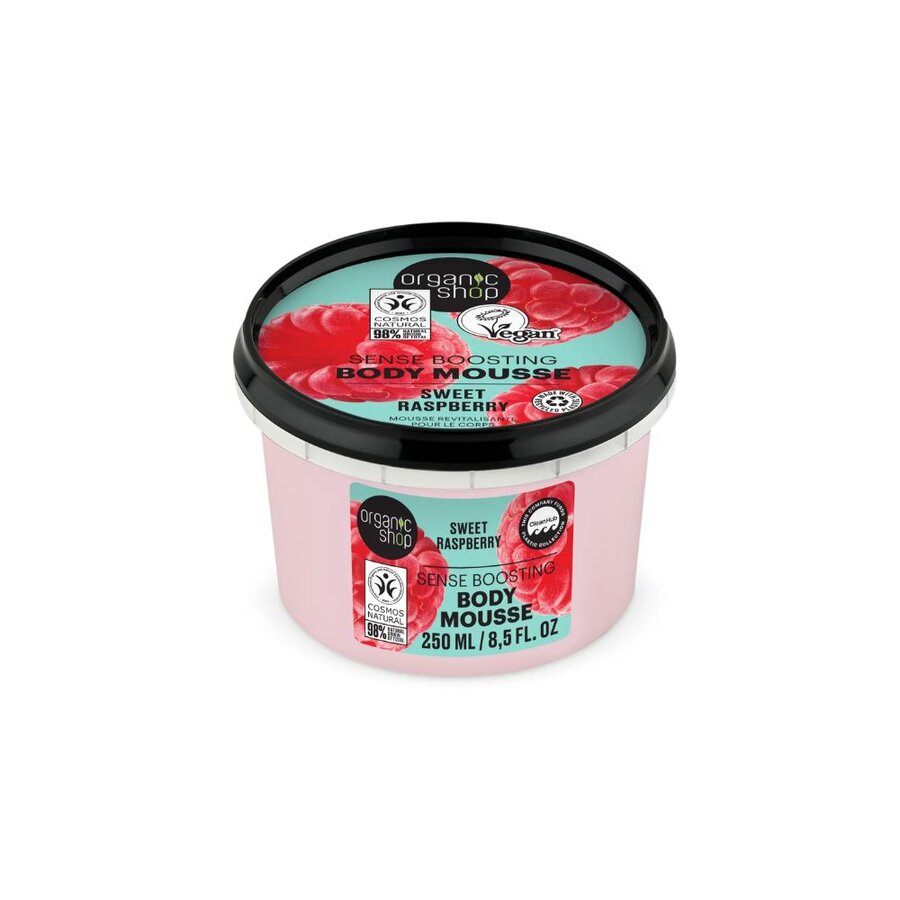 Organic Shop body mousse sweet raspberry 250 ml