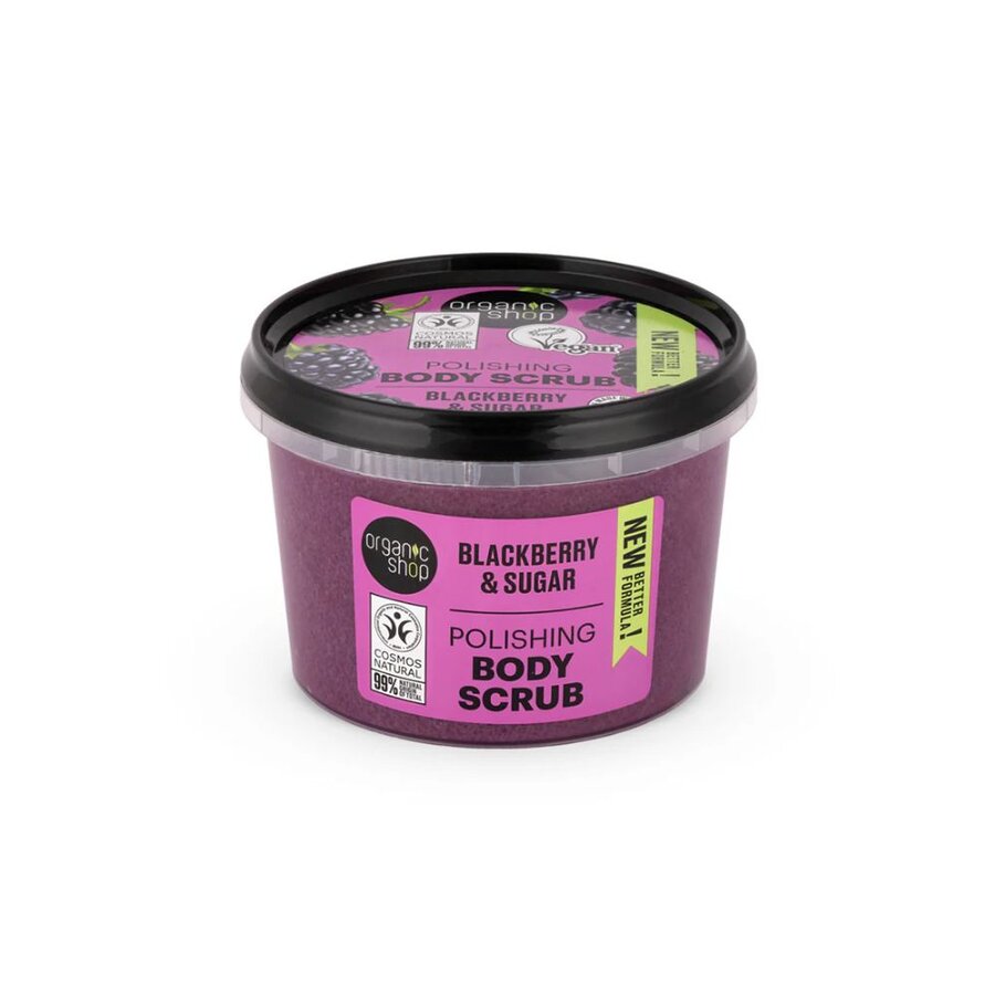 Organic Shop body scrub blackberry 250 ml