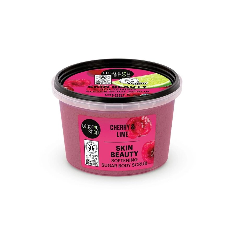 Organic Shop body scrub cherry & lime 250 ml