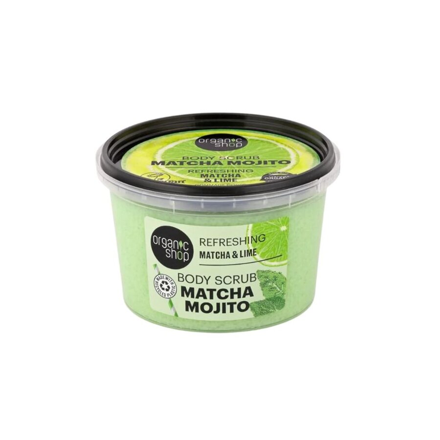 Organic Shop body scrub matcha & lime 250 ml
