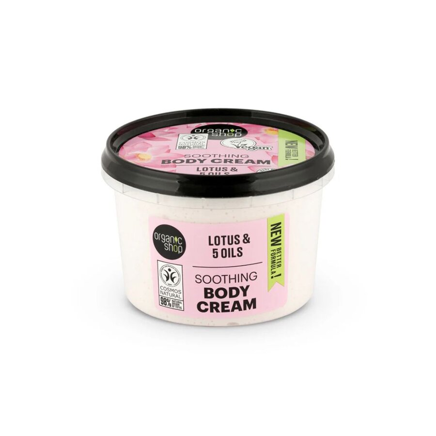 Organic Shop soothing body cream lotus 250 ml