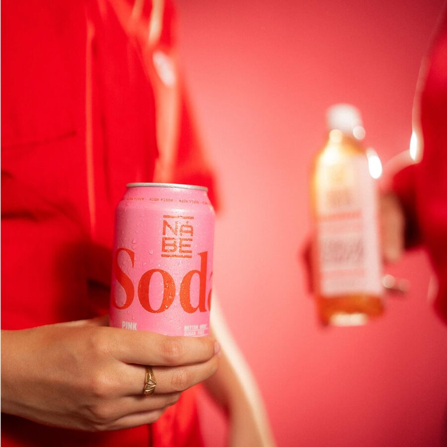 Nåbe soda pink grapefruit 330 ml