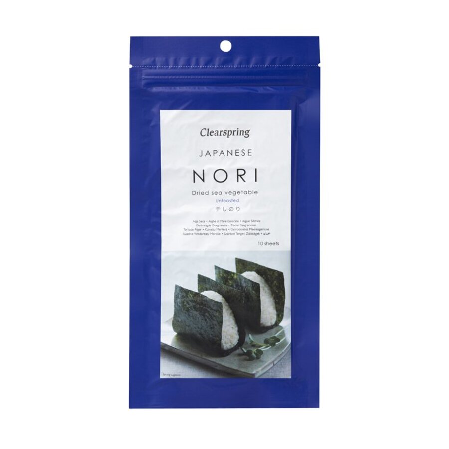 Clearspring nori 10 ark 25 g