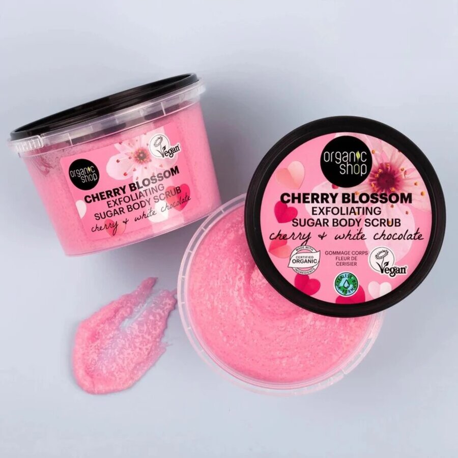 Organic Shop body scrub cherry blossom 250 ml