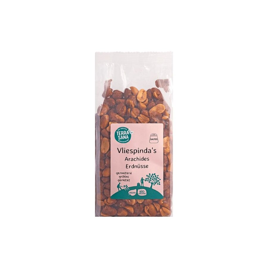 TerraSana peanøtter ristet & saltet 250 g