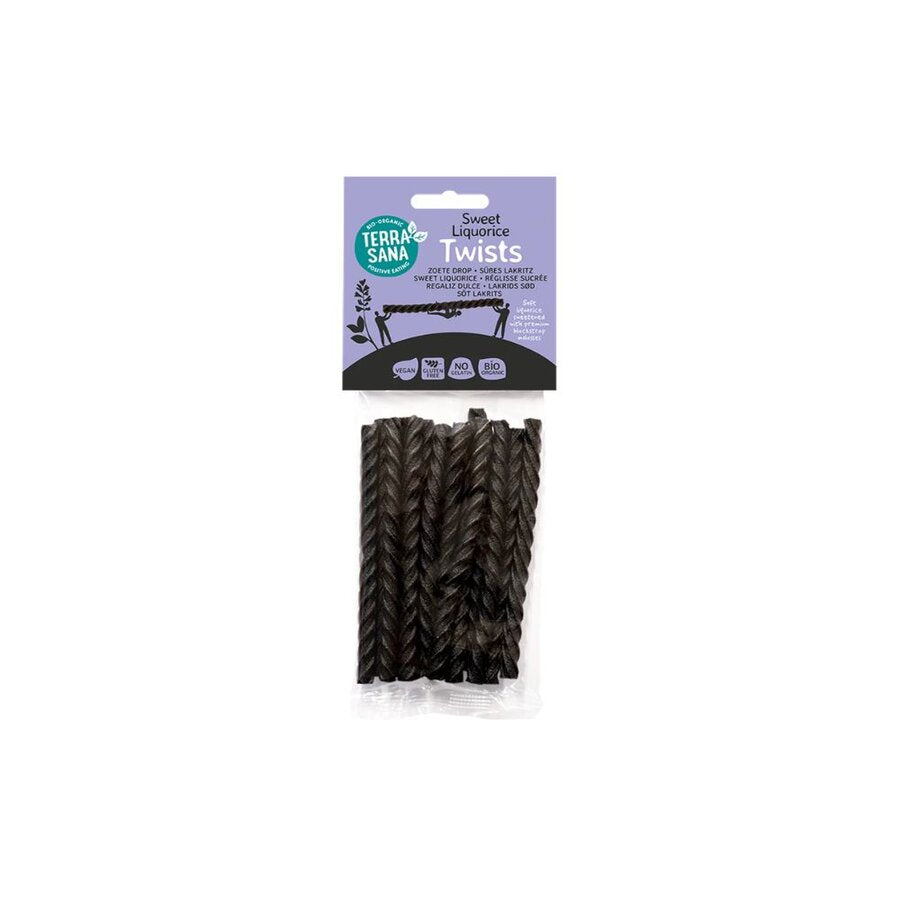 TerraSana sweet liquorice twists 100 g