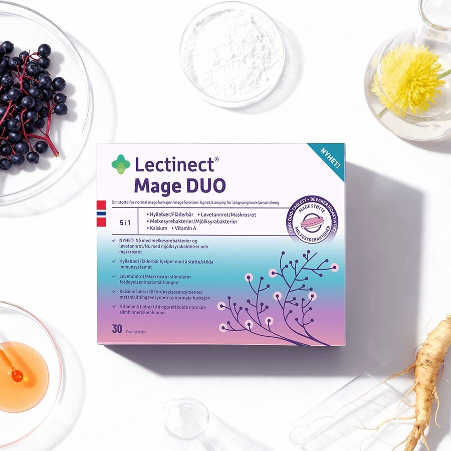 Lectinect mage duo 30 tabletter