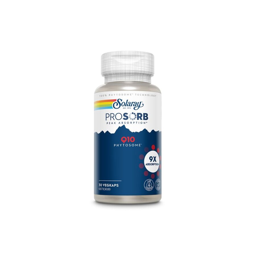 Solaray prosorb Q10 30 kapsler