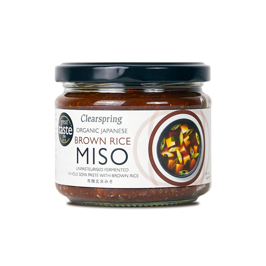 Clearspring økologisk brunris misopasta 300 g