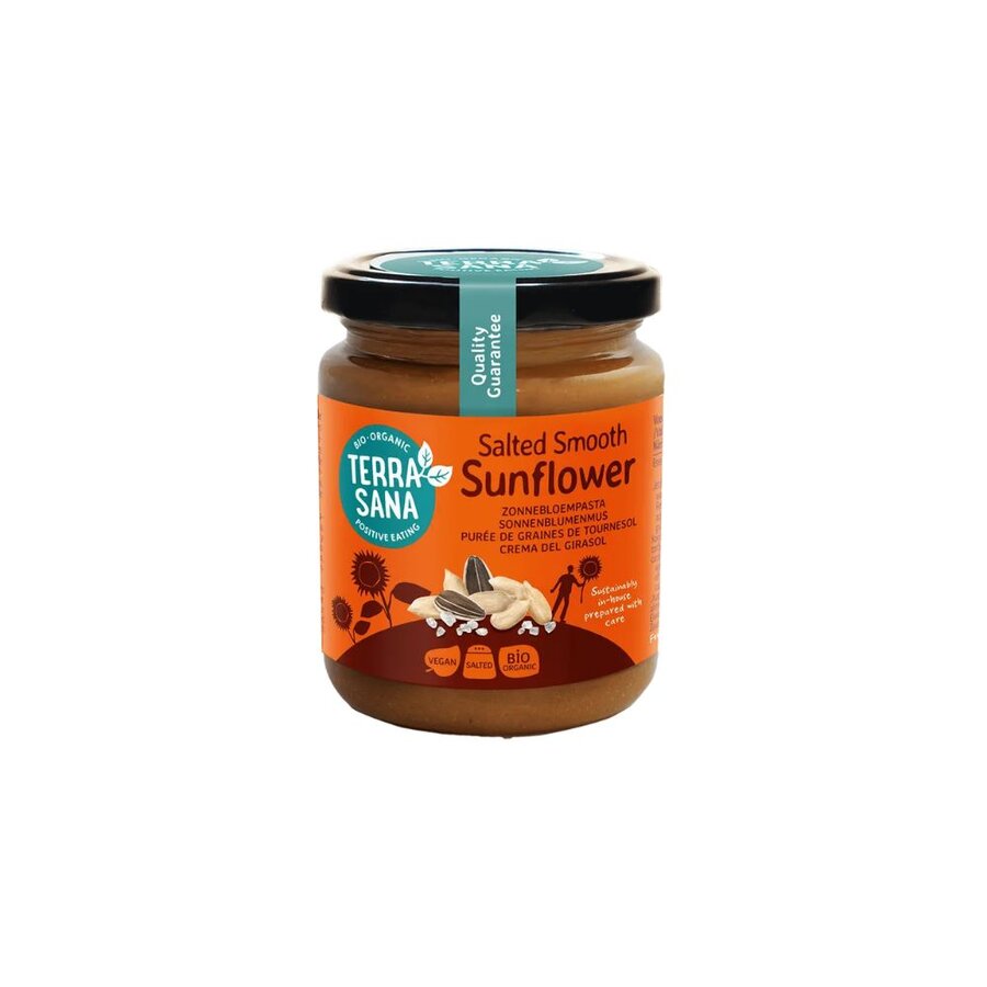 TerraSana solsikkefrøsmør saltet 250 g