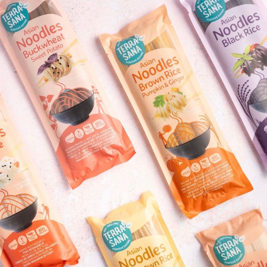 TerraSana Asian noodles buckwheat sweet potato 250 g