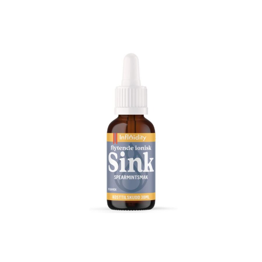 MSM Influidity flytende ionisk sink 30 ml