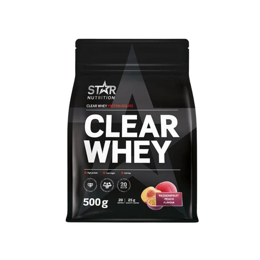 Star Nutrition clear whey passionfruit peach 500 g