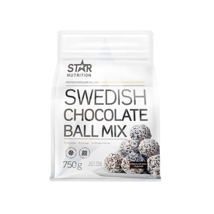 Star Nutrition Swedish chocolate ball mix 750 g