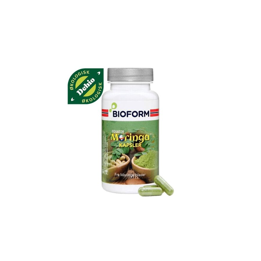 Bioform moringa 120 kapsler