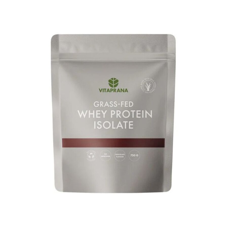 Vitaprana whey protein isolate grass fed chocolate 750 g