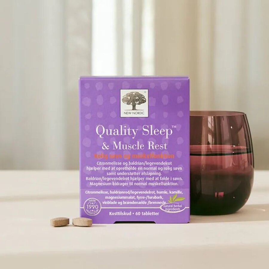 New Nordic quality sleep & muscle rest 60 tab